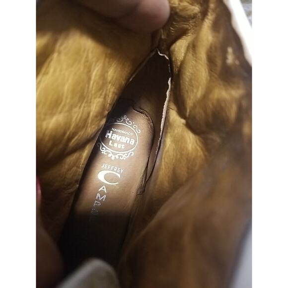 Jeffrey Campbell Lita Q Gold Studded Bootie Shoe Women's Size 7M - Picture 6 of 9